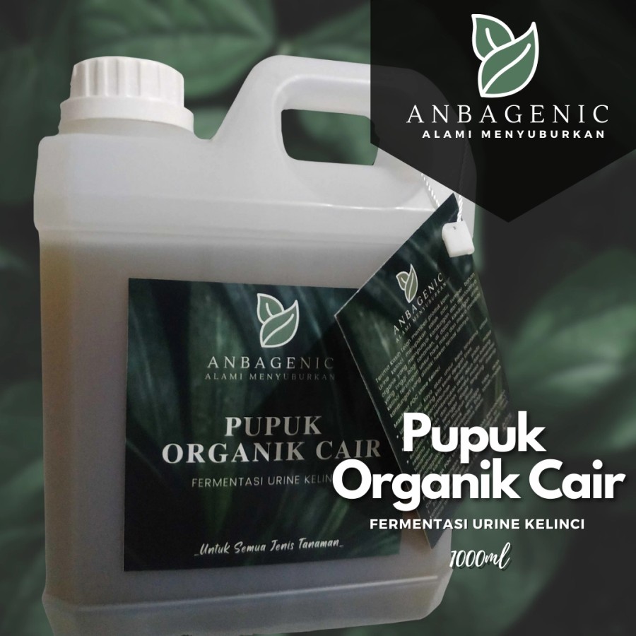 Pupuk organik cair urin kelinci - Anbagenic