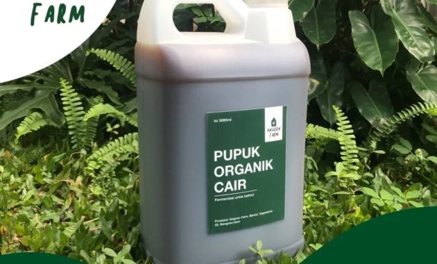 Rekomendasi 4 merk Pupuk Urine Kelinci Terbaik